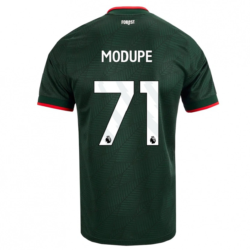 Danxen Damen David Modupe #71 Dunkelgrün Rot Auswärtstrikot Trikot 2026/27 T-Shirt Schweiz