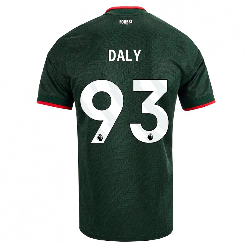 Danxen Damen Cormac Daly #93 Dunkelgrün Rot Auswärtstrikot Trikot 2026/27 T-Shirt Schweiz
