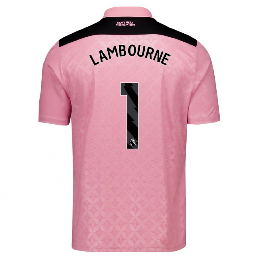 Danxen Damen Demi Lambourne #1 Hellrosa Schwarz Auswärtstrikot Trikot 2026/27 T-Shirt Schweiz