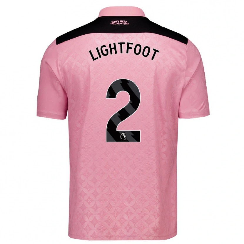Danxen Damen Archie Lightfoot #2 Hellrosa Schwarz Auswärtstrikot Trikot 2026/27 T-Shirt Schweiz
