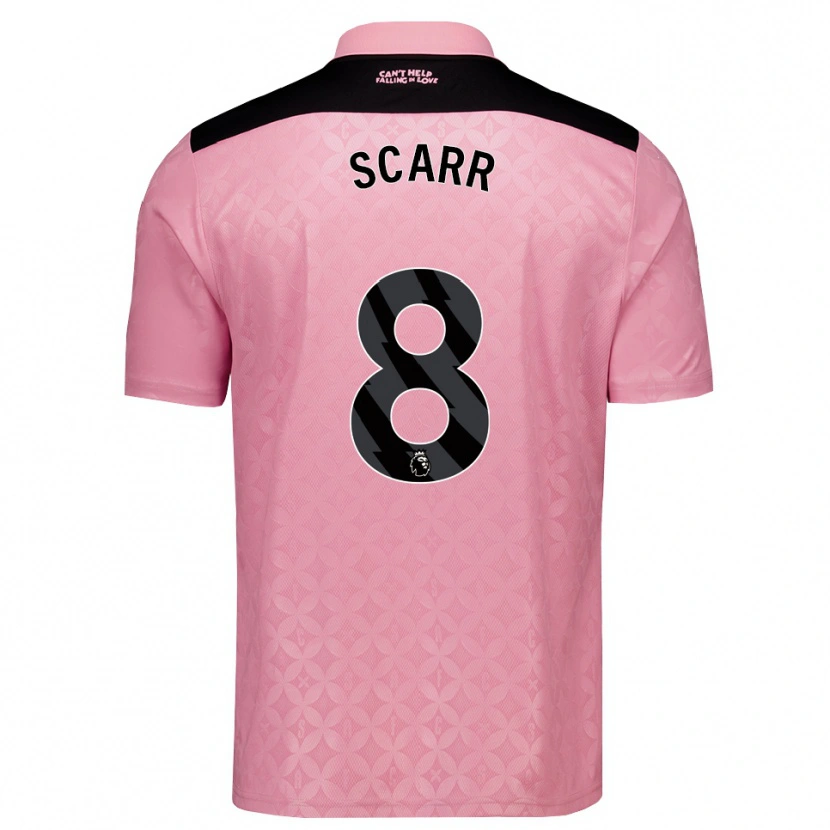 Danxen Damen Emily Scarr #8 Hellrosa Schwarz Auswärtstrikot Trikot 2026/27 T-Shirt Schweiz