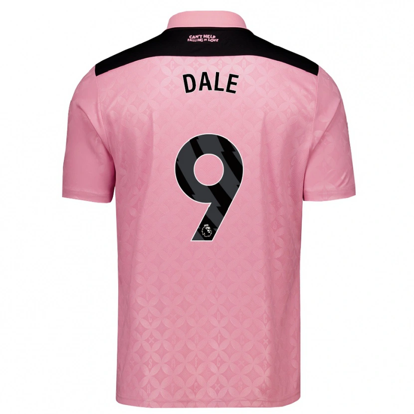 Danxen Damen Eleanor Dale #9 Hellrosa Schwarz Auswärtstrikot Trikot 2026/27 T-Shirt Schweiz