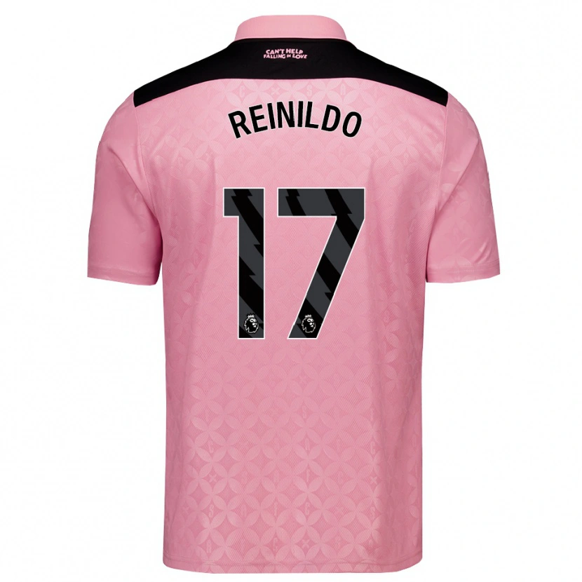 Danxen Damen Reinildo Mandava #17 Hellrosa Schwarz Auswärtstrikot Trikot 2026/27 T-Shirt Schweiz
