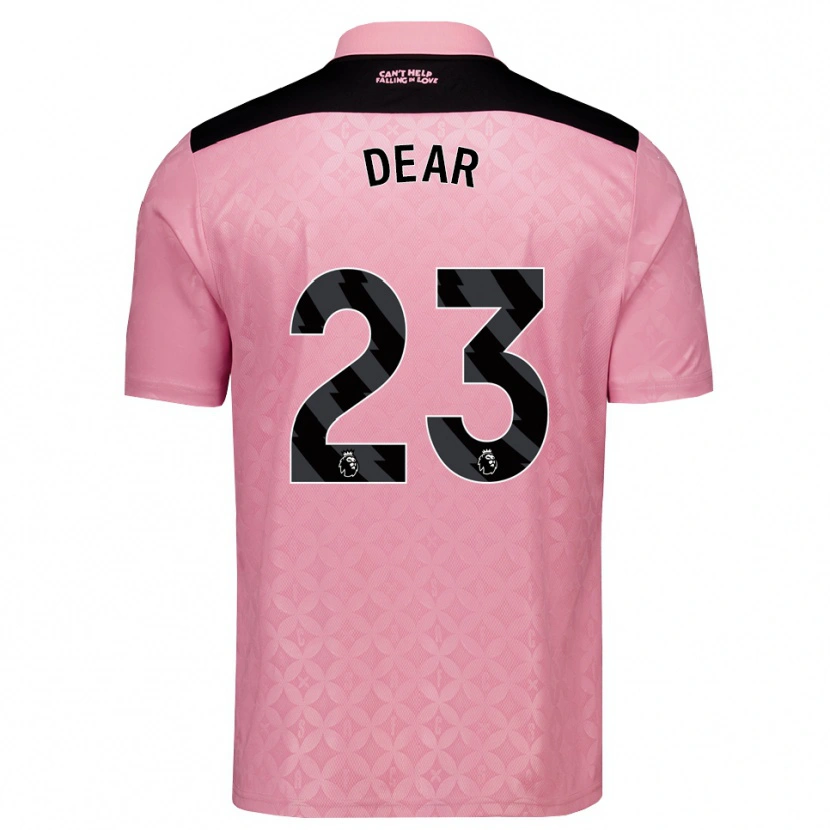 Danxen Damen Jenna Dear #23 Hellrosa Schwarz Auswärtstrikot Trikot 2026/27 T-Shirt Schweiz