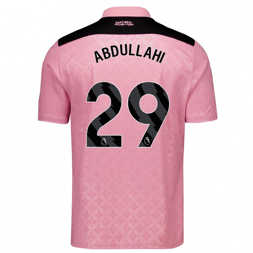 Danxen Damen Ahmed Abdullahi #29 Hellrosa Schwarz Auswärtstrikot Trikot 2026/27 T-Shirt Schweiz