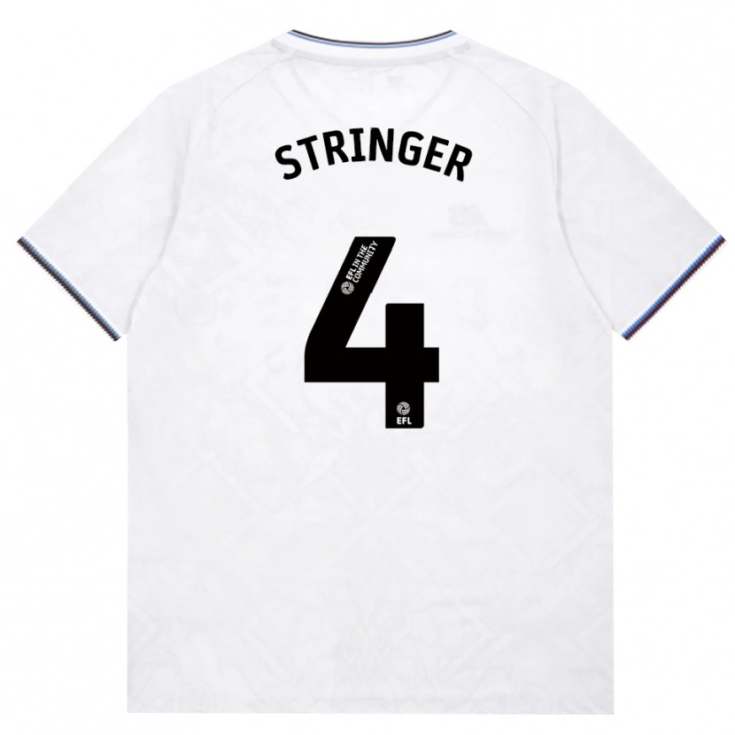Danxen Damen Abbey Leigh Stringer #4 Burgund Weiß Auswärtstrikot Trikot 2026/27 T-Shirt Schweiz