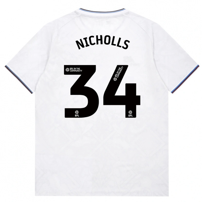 Danxen Damen Macey Nicholls #34 Burgund Weiß Auswärtstrikot Trikot 2026/27 T-Shirt Schweiz