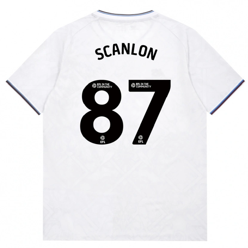 Danxen Damen Joe Scanlon #87 Burgund Weiß Auswärtstrikot Trikot 2026/27 T-Shirt Schweiz