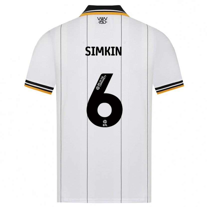 Danxen Damen Lily Simkin #6 Orange Weiß Schwarz Auswärtstrikot Trikot 2026/27 T-Shirt Schweiz