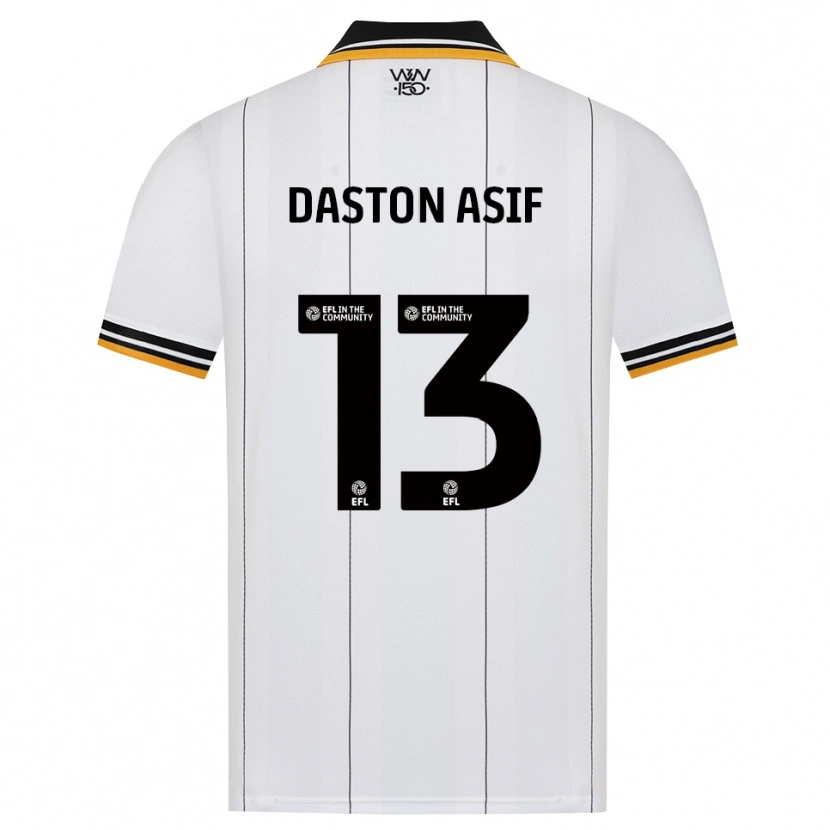 Danxen Damen Daston Asif #13 Orange Weiß Schwarz Auswärtstrikot Trikot 2026/27 T-Shirt Schweiz