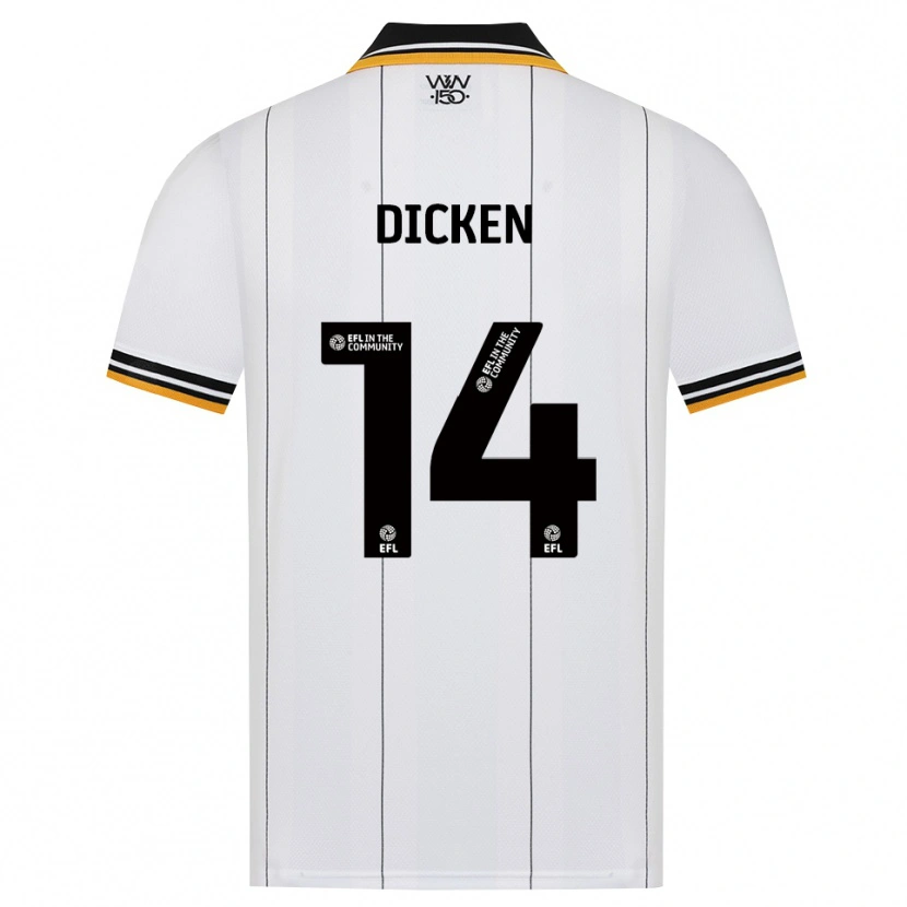 Danxen Damen Amy Dicken #14 Orange Weiß Schwarz Auswärtstrikot Trikot 2026/27 T-Shirt Schweiz