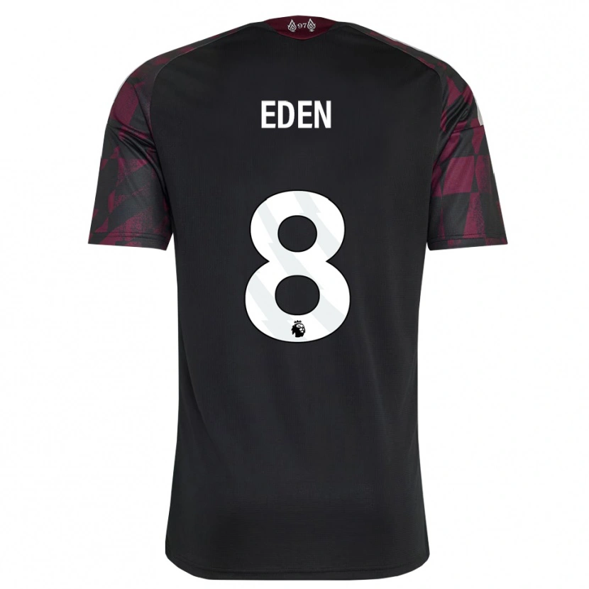 Danxen Damen Luca Eden #8 Schwarz Weiß Violett Ausweichtrikot Trikot 2026/27 T-Shirt Schweiz