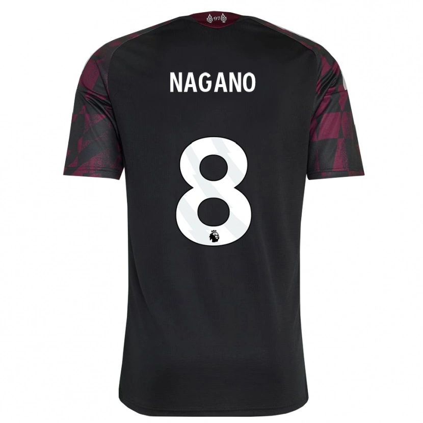 Danxen Damen Fūka Nagano #8 Schwarz Weiß Violett Ausweichtrikot Trikot 2026/27 T-Shirt Schweiz