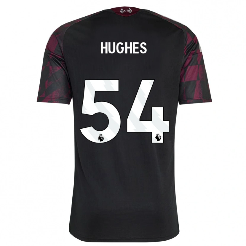 Danxen Damen Liam Hughes #54 Schwarz Weiß Violett Ausweichtrikot Trikot 2026/27 T-Shirt Schweiz