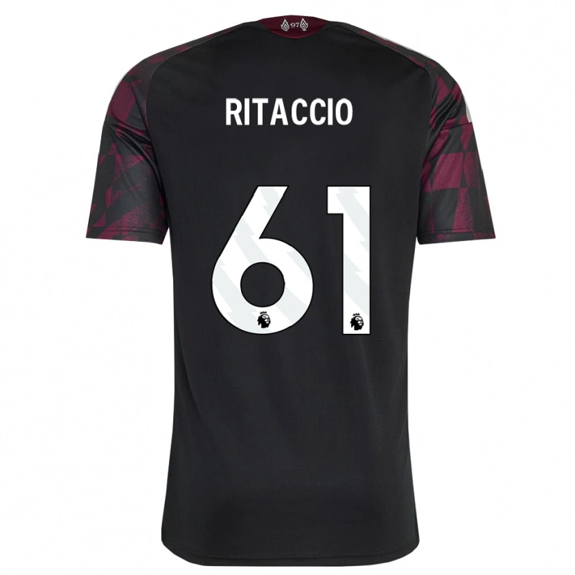 Danxen Damen Matteo Ritaccio #61 Schwarz Weiß Violett Ausweichtrikot Trikot 2026/27 T-Shirt Schweiz