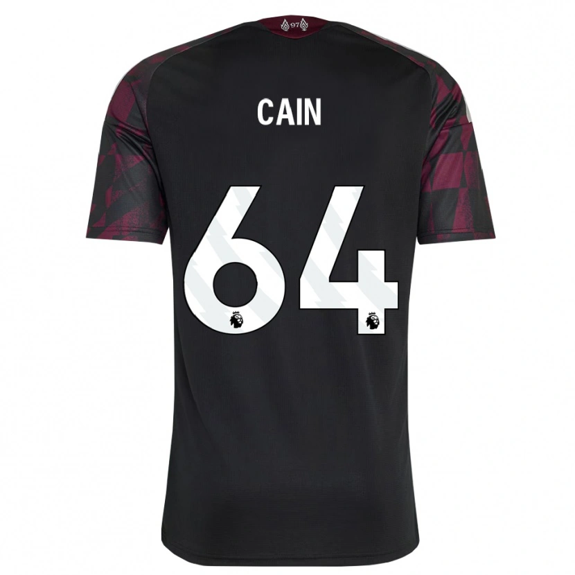 Danxen Damen Jake Cain #64 Schwarz Weiß Violett Ausweichtrikot Trikot 2026/27 T-Shirt Schweiz