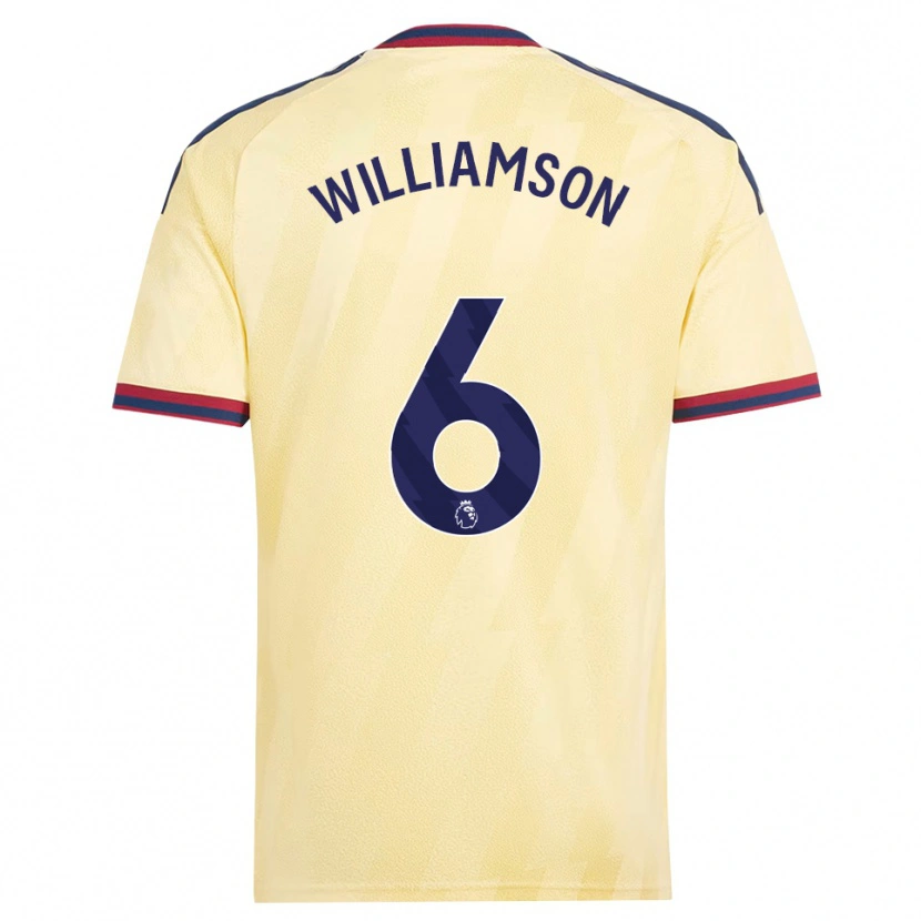 Danxen Damen Leah Williamson #6 Hell Gelb Mitternachtsblau Ausweichtrikot Trikot 2026/27 T-Shirt Schweiz