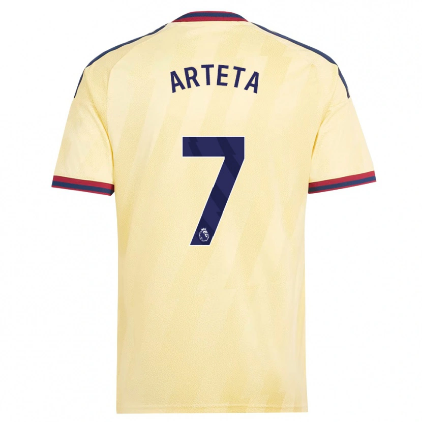 Danxen Damen Gabriel Arteta #7 Hell Gelb Mitternachtsblau Ausweichtrikot Trikot 2026/27 T-Shirt Schweiz