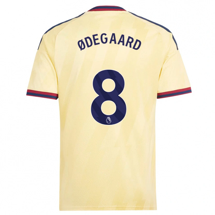 Danxen Damen Martin Ødegaard #8 Hell Gelb Mitternachtsblau Ausweichtrikot Trikot 2026/27 T-Shirt Schweiz