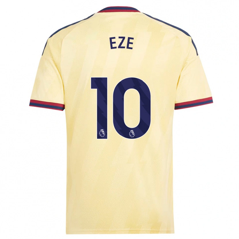 Danxen Damen Eberechi Eze #10 Hell Gelb Mitternachtsblau Ausweichtrikot Trikot 2026/27 T-Shirt Schweiz