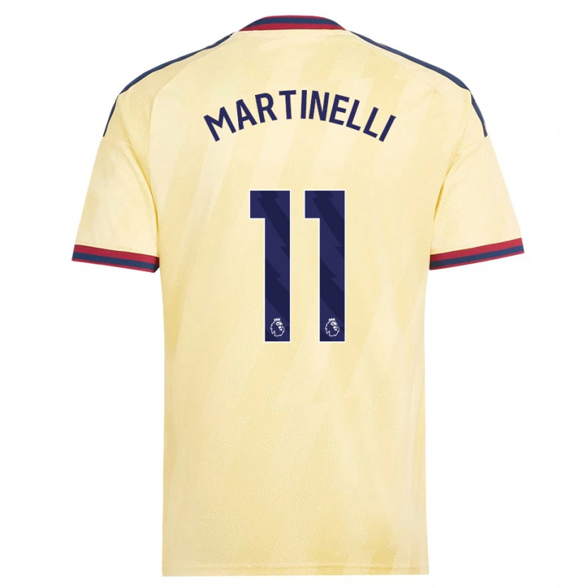Danxen Damen Gabriel Martinelli #11 Hell Gelb Mitternachtsblau Ausweichtrikot Trikot 2026/27 T-Shirt Schweiz