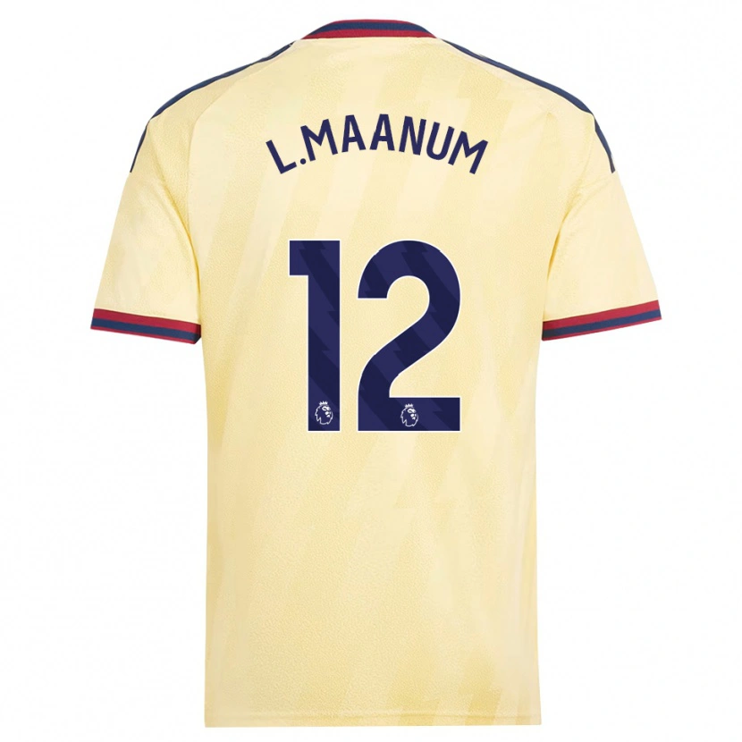 Danxen Damen Frida Maanum #12 Hell Gelb Mitternachtsblau Ausweichtrikot Trikot 2026/27 T-Shirt Schweiz