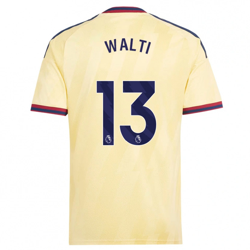 Danxen Damen Lia Walti #13 Hell Gelb Mitternachtsblau Ausweichtrikot Trikot 2026/27 T-Shirt Schweiz