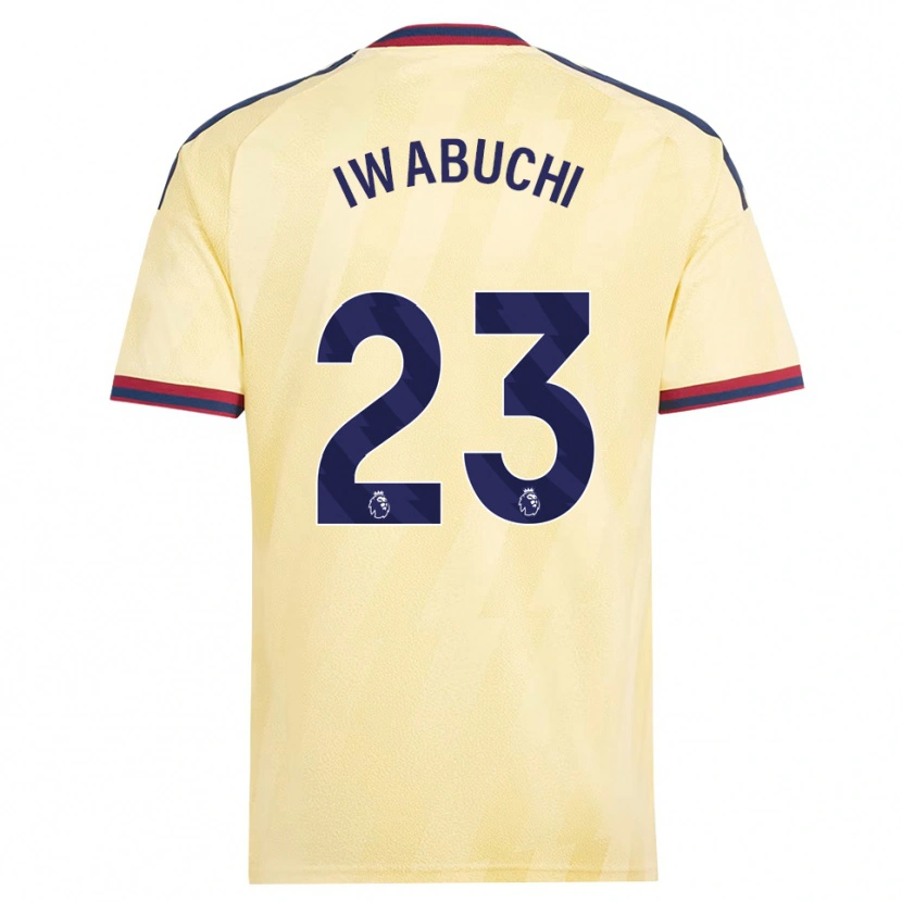 Danxen Damen Mana Iwabuchi #23 Hell Gelb Mitternachtsblau Ausweichtrikot Trikot 2026/27 T-Shirt Schweiz