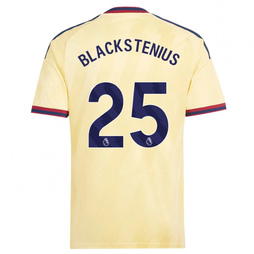 Danxen Damen Stina Blackstenius #25 Hell Gelb Mitternachtsblau Ausweichtrikot Trikot 2026/27 T-Shirt Schweiz