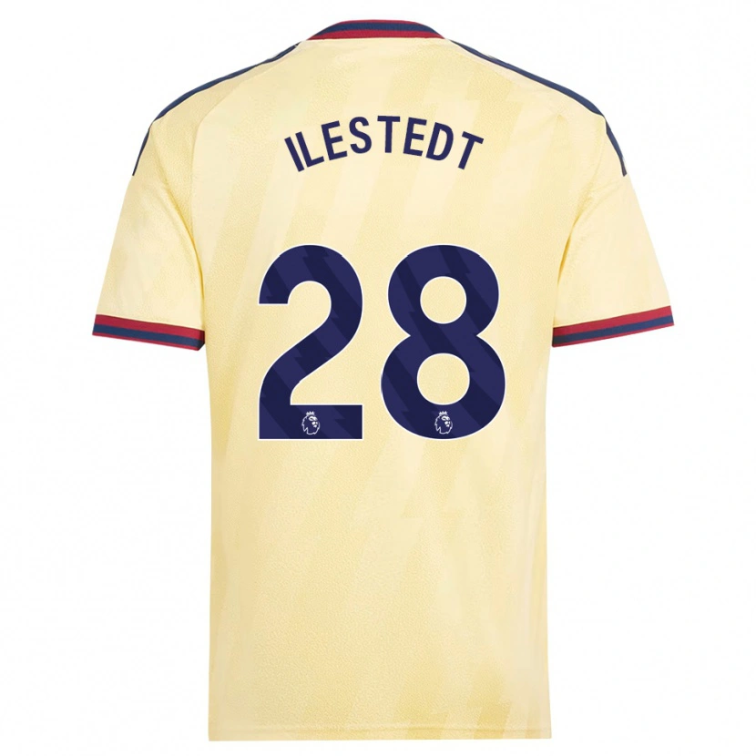 Danxen Damen Amanda Ilestedt #28 Hell Gelb Mitternachtsblau Ausweichtrikot Trikot 2026/27 T-Shirt Schweiz