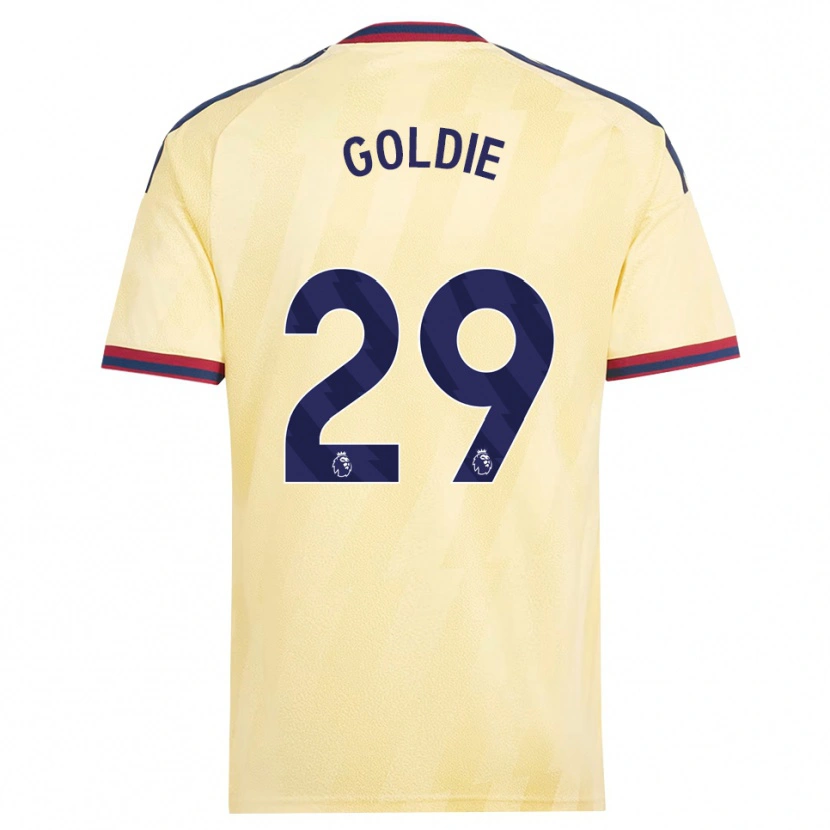 Danxen Damen Teyah Goldie #29 Hell Gelb Mitternachtsblau Ausweichtrikot Trikot 2026/27 T-Shirt Schweiz