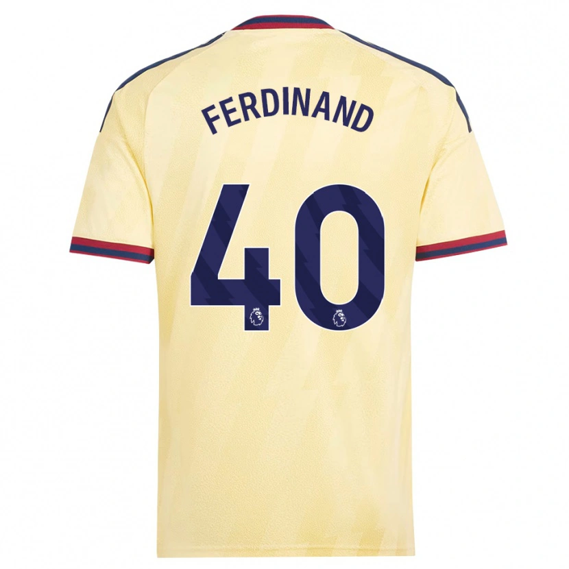 Danxen Damen Seb Ferdinand #40 Hell Gelb Mitternachtsblau Ausweichtrikot Trikot 2026/27 T-Shirt Schweiz