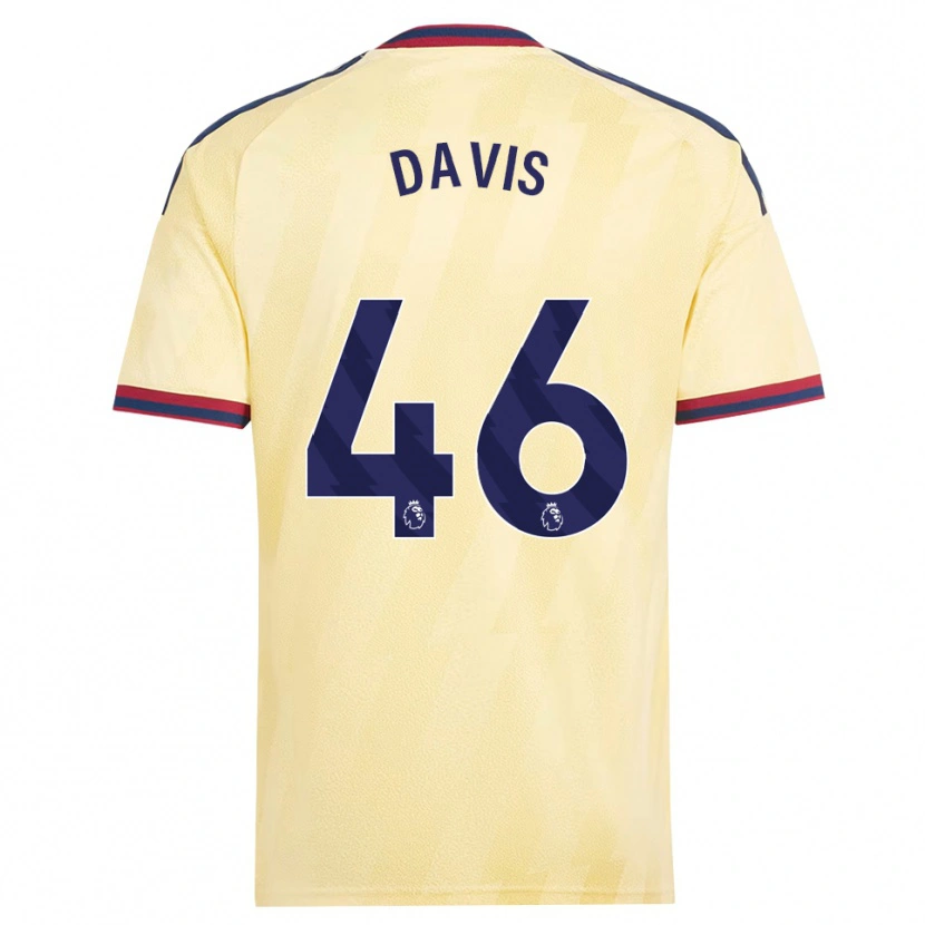 Danxen Damen Timi Davis #46 Hell Gelb Mitternachtsblau Ausweichtrikot Trikot 2026/27 T-Shirt Schweiz
