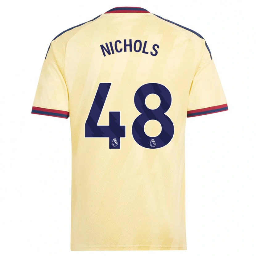 Danxen Damen Josh Nichols #48 Hell Gelb Mitternachtsblau Ausweichtrikot Trikot 2026/27 T-Shirt Schweiz