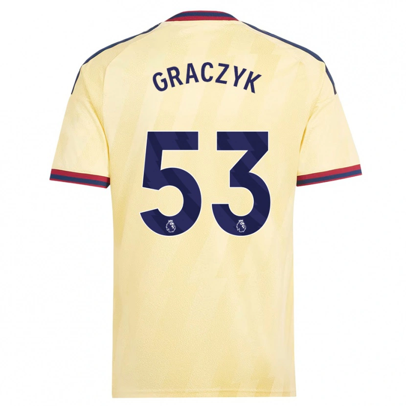 Danxen Damen Hubert Graczyk #53 Hell Gelb Mitternachtsblau Ausweichtrikot Trikot 2026/27 T-Shirt Schweiz