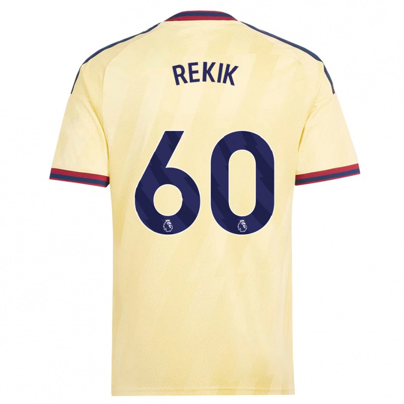 Danxen Damen Omar Rekik #60 Hell Gelb Mitternachtsblau Ausweichtrikot Trikot 2026/27 T-Shirt Schweiz