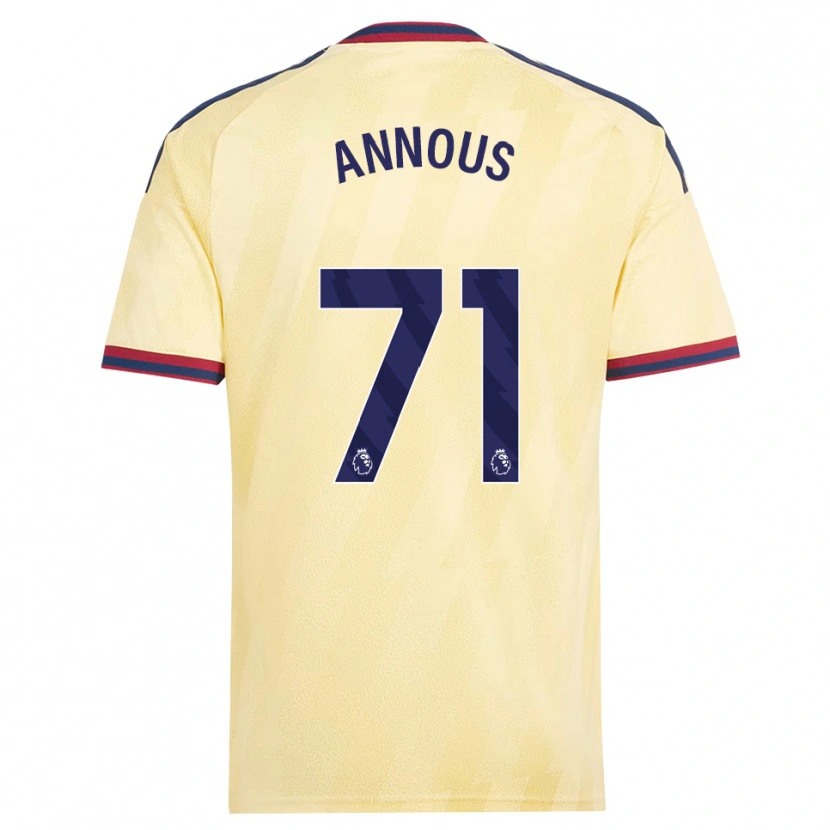 Danxen Damen Andre Harriman-Annous #71 Hell Gelb Mitternachtsblau Ausweichtrikot Trikot 2026/27 T-Shirt Schweiz