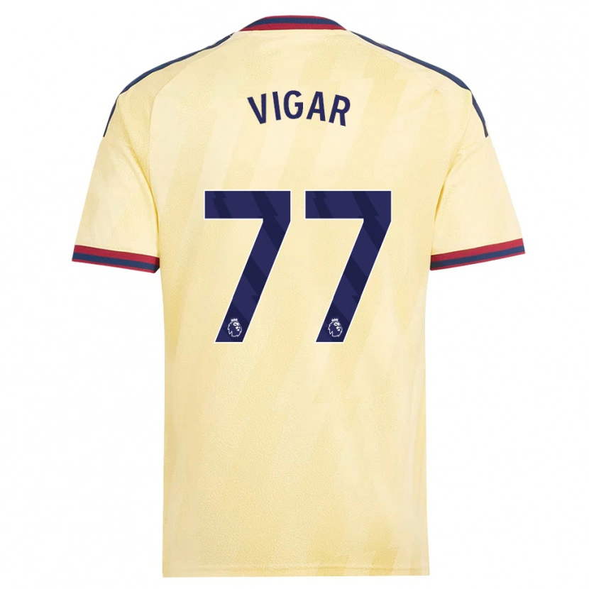 Danxen Damen Billy Vigar #77 Hell Gelb Mitternachtsblau Ausweichtrikot Trikot 2026/27 T-Shirt Schweiz