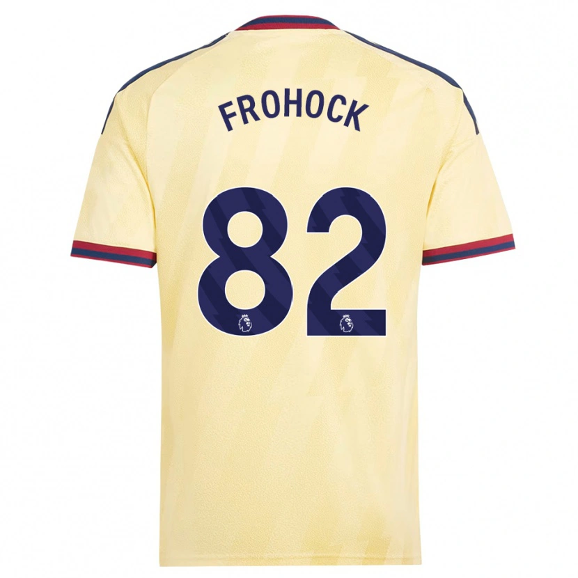 Danxen Damen Marley Frohock #82 Hell Gelb Mitternachtsblau Ausweichtrikot Trikot 2026/27 T-Shirt Schweiz