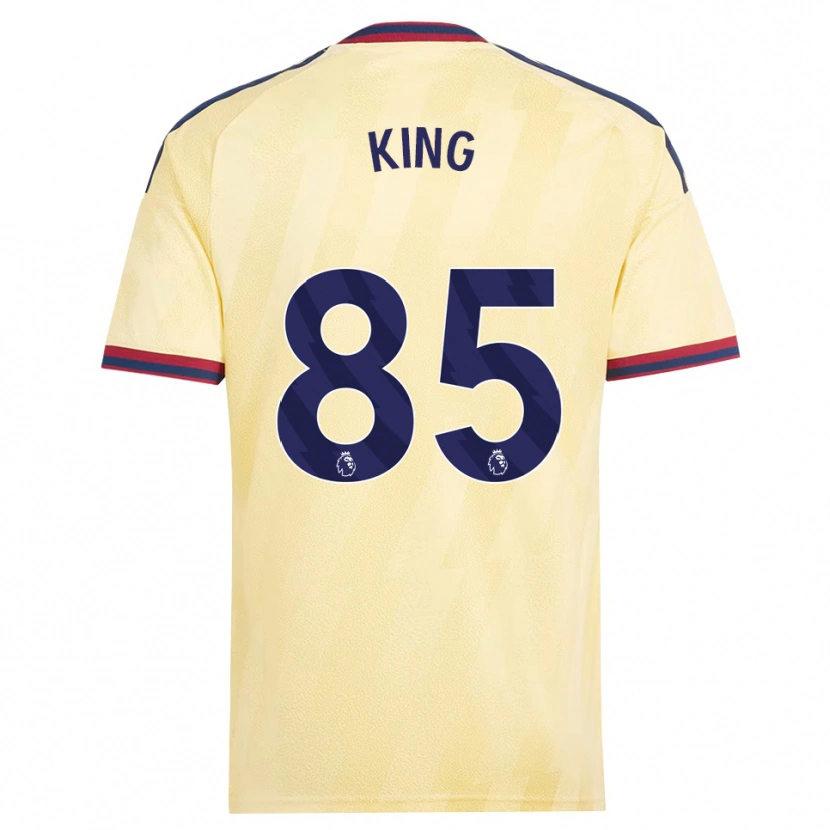 Danxen Damen Josiah King #85 Hell Gelb Mitternachtsblau Ausweichtrikot Trikot 2026/27 T-Shirt Schweiz