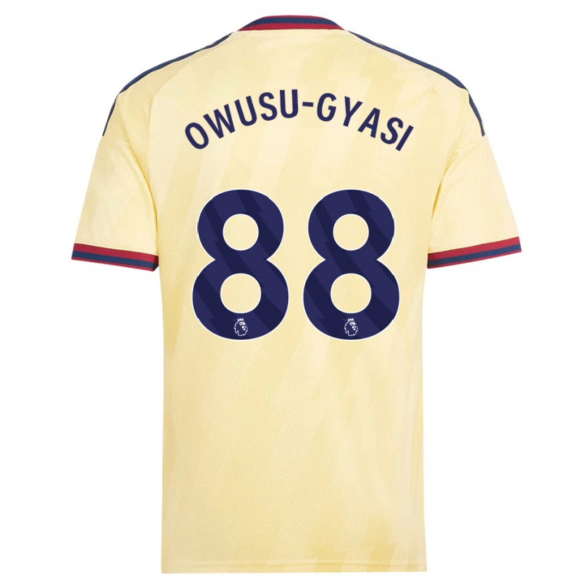 Danxen Damen Abraham Owusu-Gyasi #88 Hell Gelb Mitternachtsblau Ausweichtrikot Trikot 2026/27 T-Shirt Schweiz