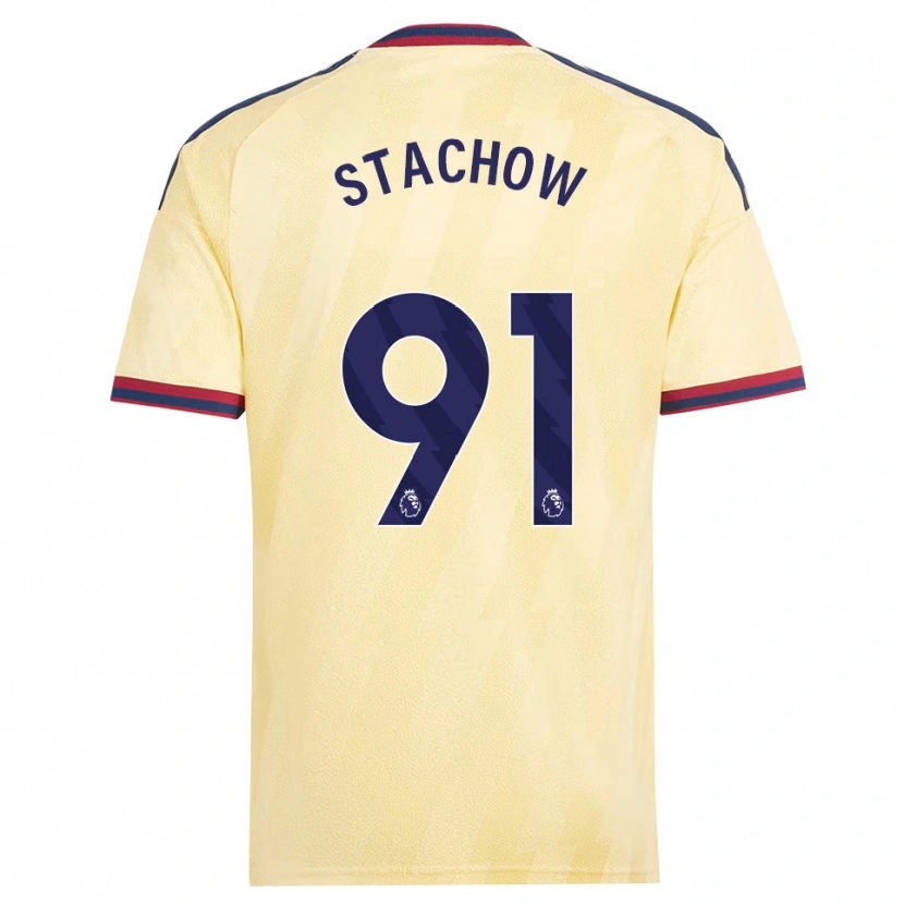 Danxen Damen Patrick Stachow #91 Hell Gelb Mitternachtsblau Ausweichtrikot Trikot 2026/27 T-Shirt Schweiz