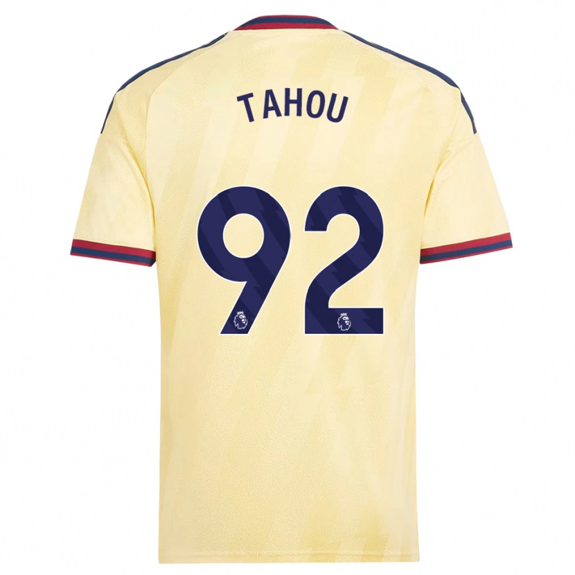 Danxen Damen Joshua Tahou #92 Hell Gelb Mitternachtsblau Ausweichtrikot Trikot 2026/27 T-Shirt Schweiz