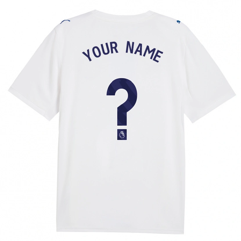 Danxen Damen Ihren Namen #0 Marineweiß Ausweichtrikot Trikot 2026/27 T-Shirt Schweiz