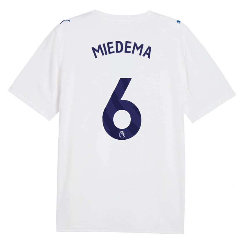 Danxen Damen Vivianne Miedema #6 Marineweiß Ausweichtrikot Trikot 2026/27 T-Shirt Schweiz