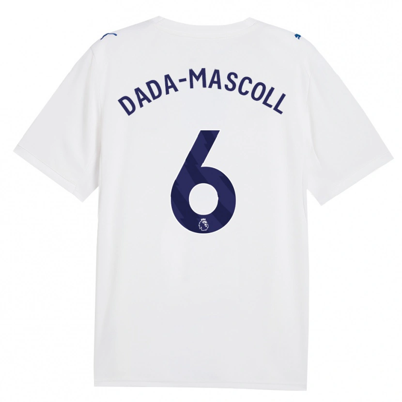 Danxen Damen Isaiah Dada-Mascoll #6 Marineweiß Ausweichtrikot Trikot 2026/27 T-Shirt Schweiz