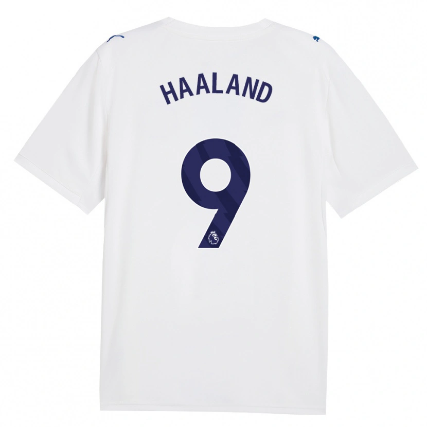 Danxen Damen Erling Haaland #9 Marineweiß Ausweichtrikot Trikot 2026/27 T-Shirt Schweiz