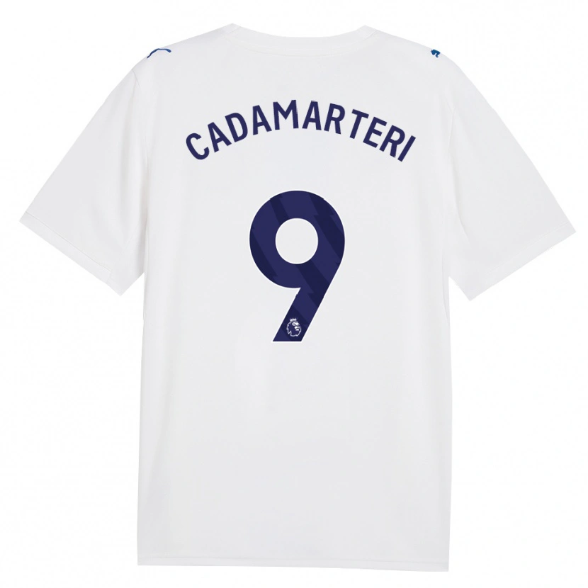 Danxen Damen Caelan Cadamarteri #9 Marineweiß Ausweichtrikot Trikot 2026/27 T-Shirt Schweiz