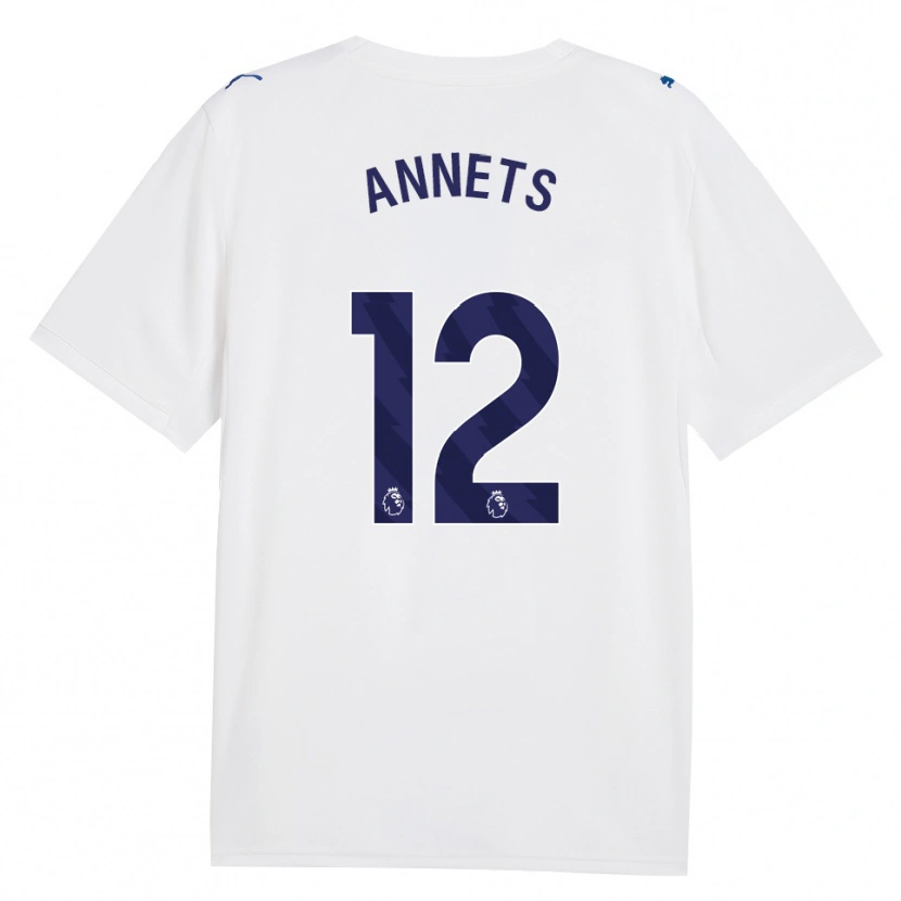 Danxen Damen Eve Annets #12 Marineweiß Ausweichtrikot Trikot 2026/27 T-Shirt Schweiz