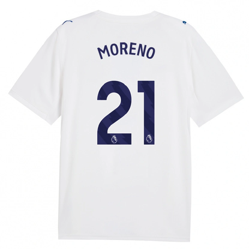 Danxen Damen Marlos Moreno #21 Marineweiß Ausweichtrikot Trikot 2026/27 T-Shirt Schweiz